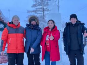 Немецкий телеканал снимает фильм про жизнь якутской семьи из Верхневилюйского района