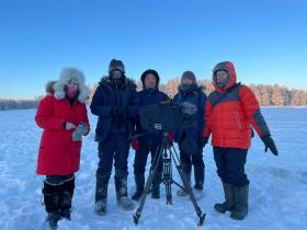Немецкий телеканал снимает фильм про жизнь якутской семьи из Верхневилюйского района