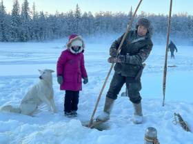 Немецкий телеканал снимает фильм про жизнь якутской семьи из Верхневилюйского района