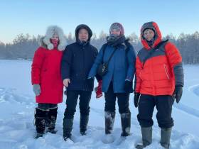 Немецкий телеканал снимает фильм про жизнь якутской семьи из Верхневилюйского района