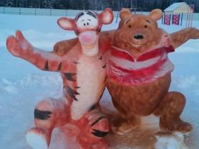 Фотоподборка символов наступающего года от мастеров из Якутии