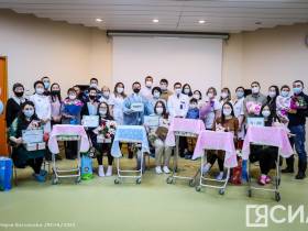 В Якутске выписали первых детей столетия