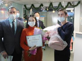 Семьи Хангаласского улуса Якутии получили первые сертификаты целевого капитала «Дети столетия»