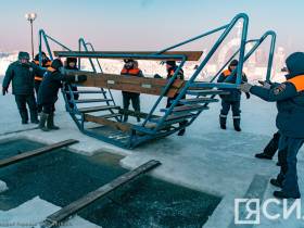 В Якутске началась подготовка к Крещенским купаниям