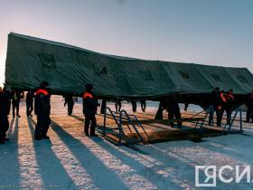 В Якутске началась подготовка к Крещенским купаниям