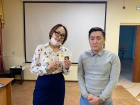 Добровольцы коррекционной школы-интерната получили почетный «Знак участника тушения лесных пожаров»