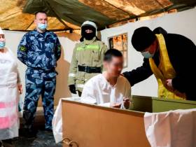 В Якутии осужденные приняли участие в крещенских купаниях