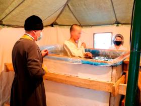 В Якутии осужденные приняли участие в крещенских купаниях