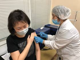 Ревакцинация персонала от коронавируса продолжается в ГУП «ЖКХ Якутии"