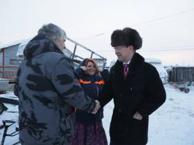 Глава Якутии встретился с многодетной семьей Котогоровых-Фурсо