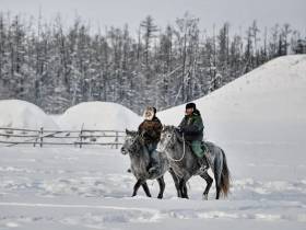 Фото дня. Труд якутских табунщиков глазами фотографа Галины Давыдовой