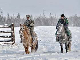 Фото дня. Труд якутских табунщиков глазами фотографа Галины Давыдовой