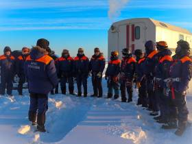 Возле Якутска прошла тренировка по десантированию из вертолета