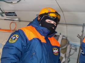 Возле Якутска прошла тренировка по десантированию из вертолета