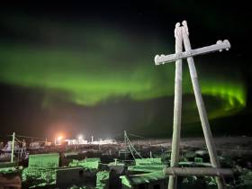 Фото дня. Северное сияние озарило небо над районами Якутии