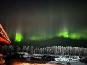 Фото дня. Северное сияние озарило небо над районами Якутии