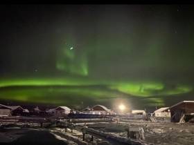 Фото дня. Северное сияние озарило небо над районами Якутии