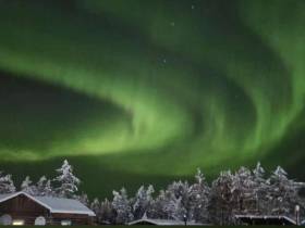 Фото дня. Северное сияние озарило небо над районами Якутии