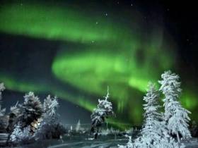 Фото дня. Северное сияние озарило небо над районами Якутии