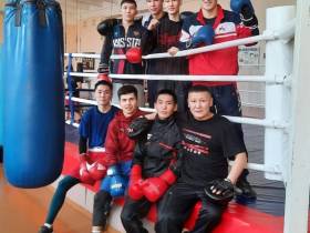 Якутские боксеры готовятся выйти на ринг Читы