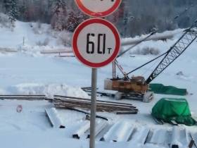 В Якутии идут работы по реконструкции моста через реку Нюю