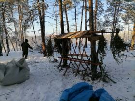 В Якутии общественники начали сезон подкормки лесных обитателей