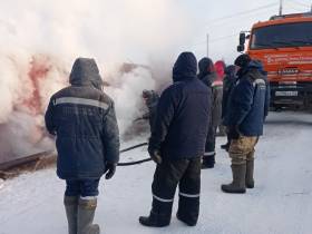 В якутском селе Чурапча восстанавливают теплоснабжение в 30 домах