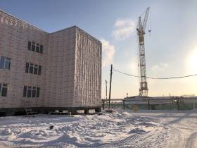 Завершается строительство самой большой школы в Якутии