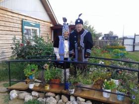 Золотой свадебный юбилей отмечает семья Чемпосовых из Олекминского района Якутии