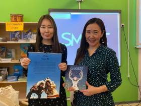 Творческое объединение Кындыкан встретилось с педагогами и учениками Международной Арктической школы