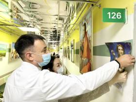 Искусство лечит. В Якутской глазной больнице открылась выставка Миры Аргуновой