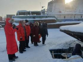 Евгений Касперский побывал на выморозке судов в Якутии
