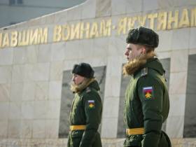 В Якутске почтили память воинов, павших на озере Ильмень