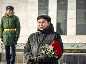 В Якутске почтили память воинов, павших на озере Ильмень