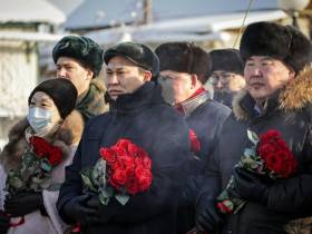 В Якутске почтили память воинов, павших на озере Ильмень