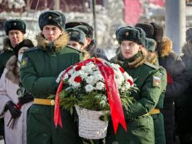 В Якутске почтили память воинов, павших на озере Ильмень