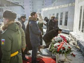 В Якутске почтили память воинов, павших на озере Ильмень