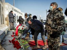 В Якутске почтили память воинов, павших на озере Ильмень