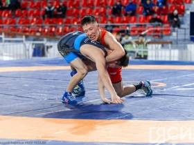 Фоторепортаж: Первый день чемпионата Дальнего Востока по вольной борьбе