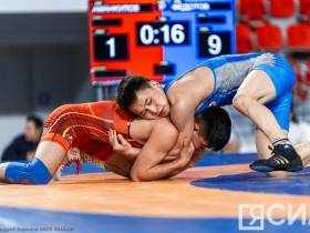 Фоторепортаж: Первый день чемпионата Дальнего Востока по вольной борьбе
