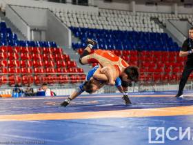 Фоторепортаж: Первый день чемпионата Дальнего Востока по вольной борьбе