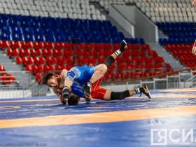 Фоторепортаж: Первый день чемпионата Дальнего Востока по вольной борьбе