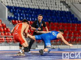 Фоторепортаж: Первый день чемпионата Дальнего Востока по вольной борьбе