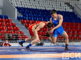 Фоторепортаж: Первый день чемпионата Дальнего Востока по вольной борьбе