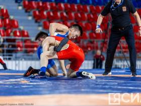 Фоторепортаж: Первый день чемпионата Дальнего Востока по вольной борьбе