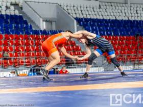 Фоторепортаж: Первый день чемпионата Дальнего Востока по вольной борьбе