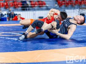 Фоторепортаж: Первый день чемпионата Дальнего Востока по вольной борьбе