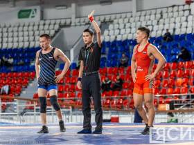 Фоторепортаж: Первый день чемпионата Дальнего Востока по вольной борьбе