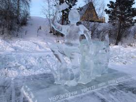 «Золотые крылья» выиграли фестиваль ледовых скульптур в Якутии