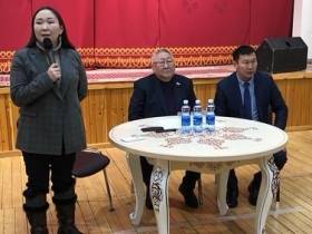 Сенатор РФ  Егор Борисов посетил Хангаласский район Якутии